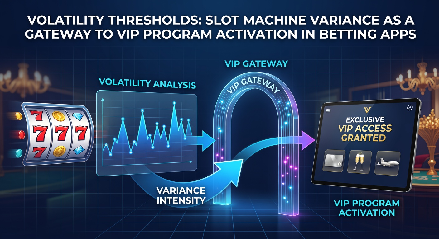 Mobile betting app dashboard showing volatility metrics and VIP tier progression